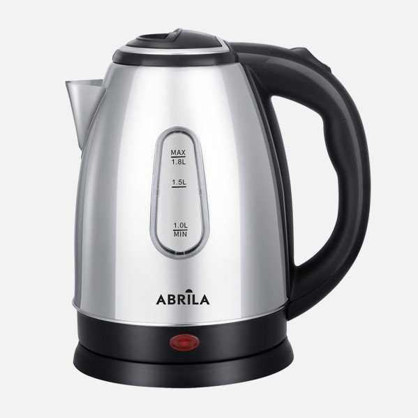Hervidor De Agua Elect.arabigo Negro/plata 1,8l 1500w Base Giratoria,apagado Automatico 24,5x22x16cm