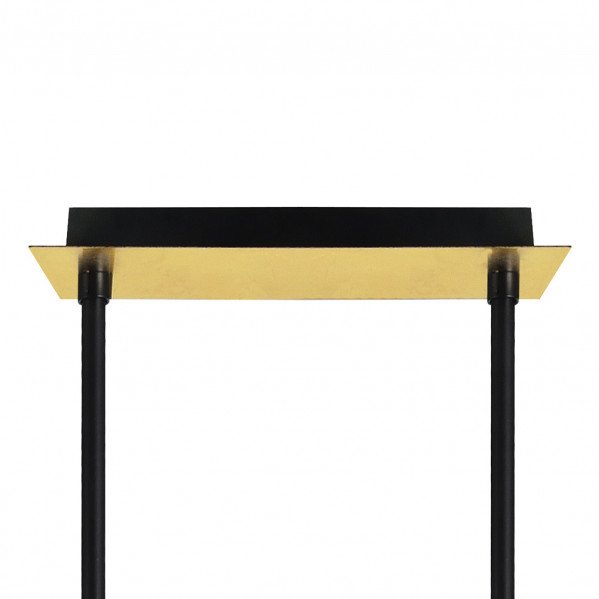 Lampara Ciudad Del Cabo 4l 24w 4000k Negro/oro Regx85x15 Cm 1920 Lm