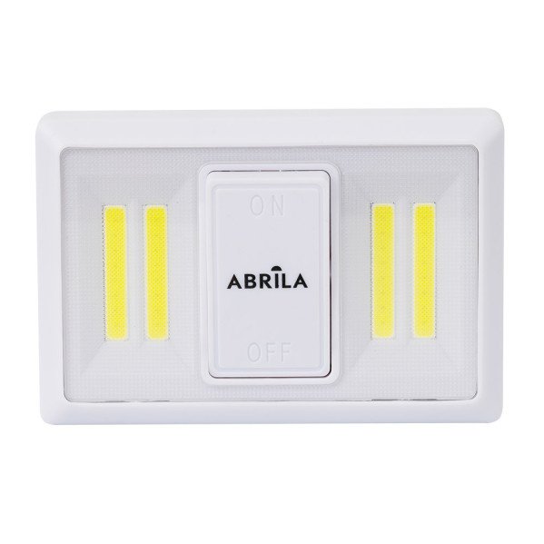 Luz De Armario Led Cob Umbral 200lm C/interruptor 3x11,5x7,5cm Iman, Adhesivo Y Colgar