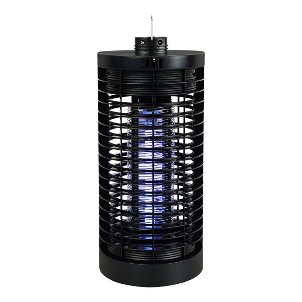 Mata Insectos Elect.lucifer 9w Negro Facil Limpieza Luz Ultravioleta 27,6x12,3x12,3cm
