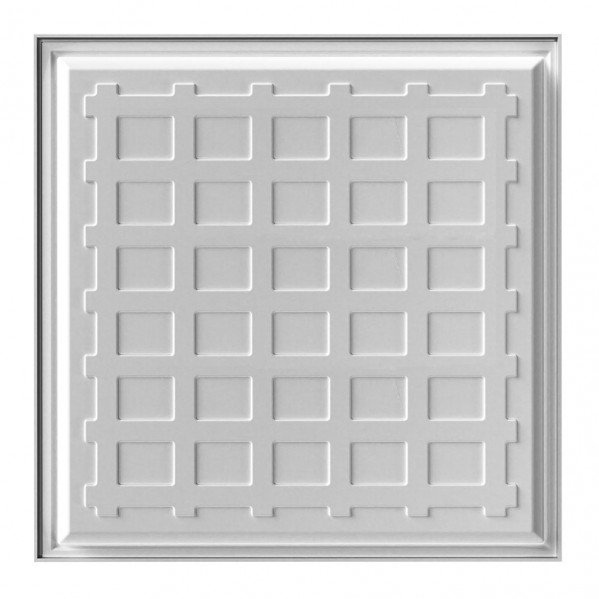 Panel Led 48w 6500k Lino Blanco 4800lm 1x59,5x59,5 Cm Corte 59x59 Cm