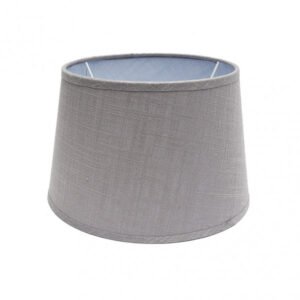 Pantalla Agueda E27 Gris 35dx25dx20h Conica Abierta