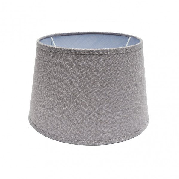 Pantalla Agueda E27 Gris 35dx25dx20h Conica Abierta