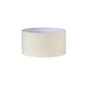 Pantalla Cilindrica Dori E27 Beis 35Dx35dx20h Cm Tejido Popelin