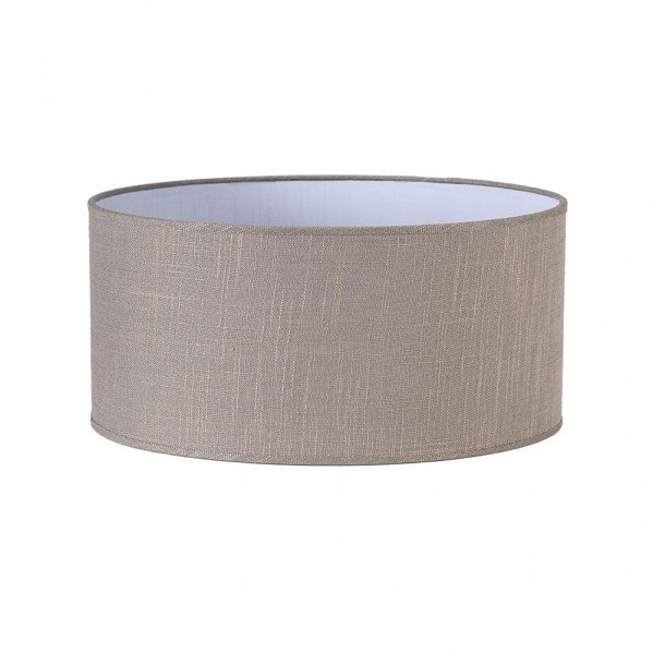 Pantalla Cilindrica Happy M10 Lino Gris 50dx50dx25h