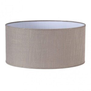 Pantalla Cilindrica Happy M10 Lino Gris 60dx60dx30h