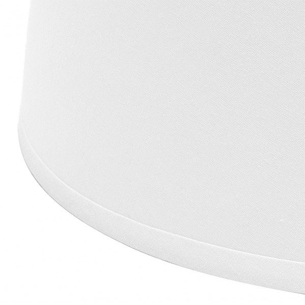 Pantalla Clara E27 Blanca 45dx35dx31h Conica Abierta