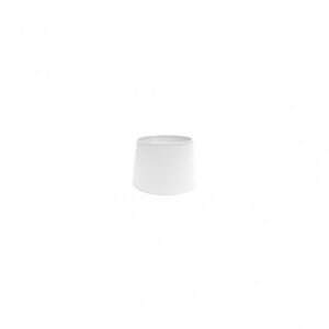 Pantalla Clara Pinza Blanca 10dx8dx8h Conica Abierta