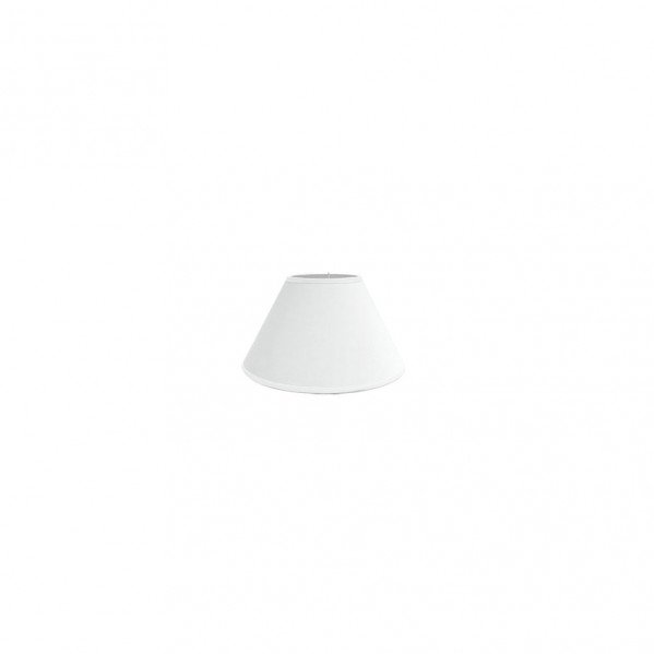 Pantalla Clara Pinza Blanca 14dx8dx9,5h Conica Cerrada