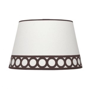 Pantalla Colgante Dalia E27 Beis/marrón 40dx30dx25h