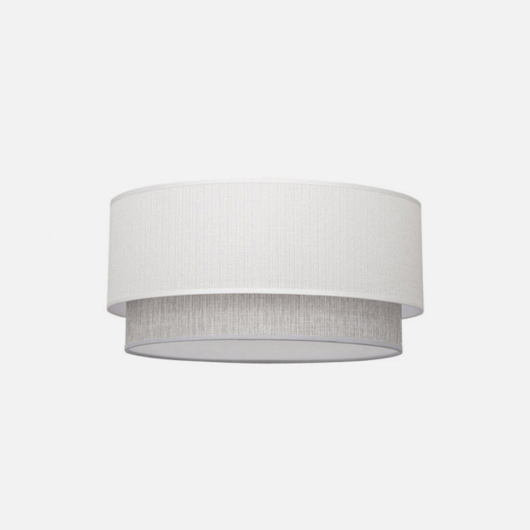 Pantalla Colgante Kenya M10 Blanco/gris 50Dx48dx23h Difudor Incluido