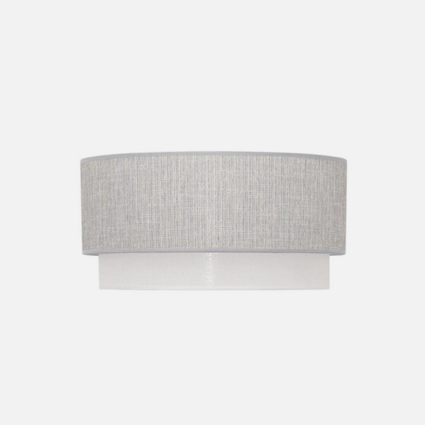 Pantalla Colgante Kenya M10 Gris/blanco 50Dx48dx23h Difusor Incluido