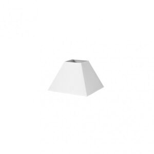 Pantalla Piramide Mezzo E27 Blanco 20dx10dx15h Tejido Popelin