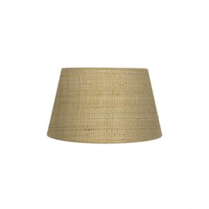 Pantalla Salma E27 Natural 30dx22dx17h Conica Abierta
