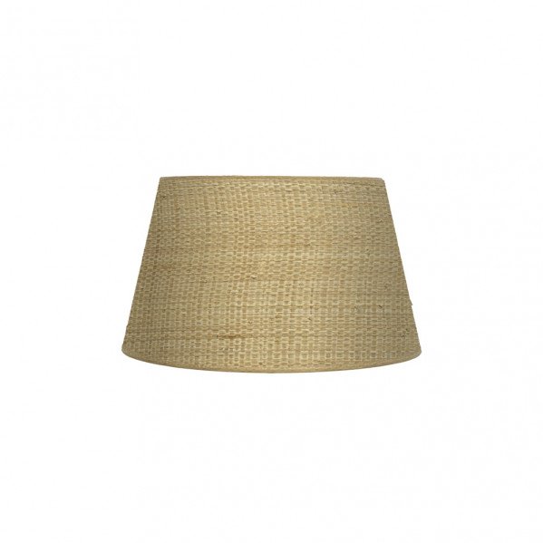 Pantalla Salma E27 Natural 30dx22dx17h Conica Abierta