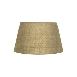 Pantalla Salma E27 Natural 35dx25dx20h Conica Abierta