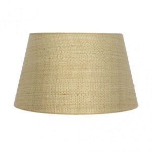 Pantalla Salma E27 Natural 45dx35dx30h Conica Abierta