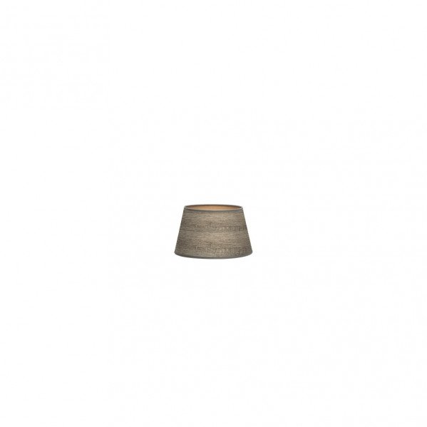 Pantalla Salma Pinza Madera Gris 10dx8dx8h Conica Abierta