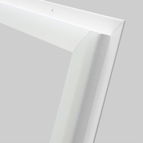 Marco Panel Led 48w 4000k Lorenzo 1,5x59,5x59,5 Cm Aluminio 4400lm Corte 57,5x57,5 Cm