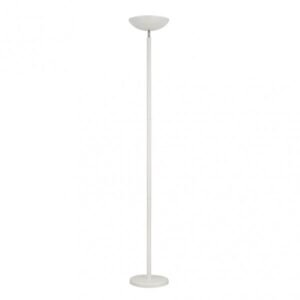 Pie De Salon Luyten 2xe27 Blanco Mate 180x27x27 Cm