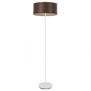 Pie Salon Jerte 1xe27 Blanco/oxido 165x40x40 Cm