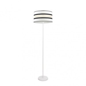 Pie Salon Karla 1xe27 Blanco/beis 149x40x40 Cm