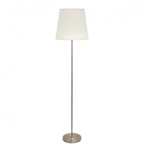 Pie Salon Maldivas 1xe27 Cuero/sancho 175x40x40 Cm