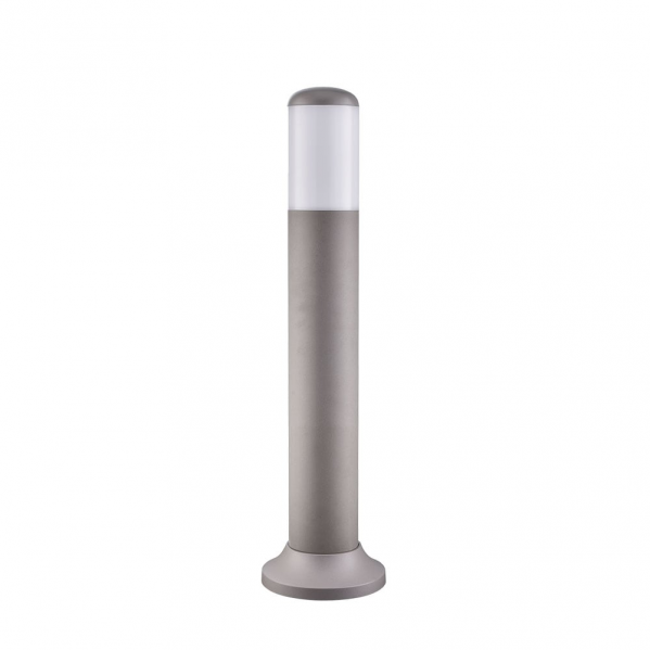 Pilar Exterior Azafran 1xe27 Gris 40x9,1x9,1 Cm Policarbonato Ip44