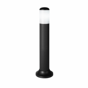 Pilar Exterior Azafran 1xe27 Negro 40x9,1x9,1 Cm Policarbonato Ip44