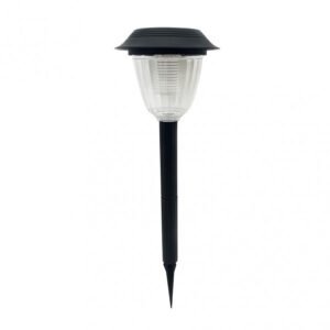 Pincho ext. solar 5000k 50lm kira negro ip65 31/43,5x13x13 cm carga5-6h uso 6-8h