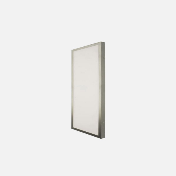 Plafon 36w 4000k 3,5x30x60 Cm Plano Niquel 3060lm