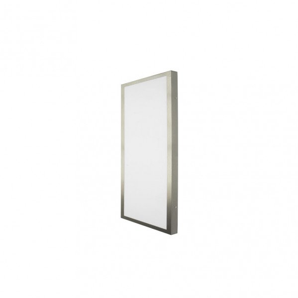 Plafon 36w 6500k 3,5x30x60 Cm Plano Niquel 3060lm