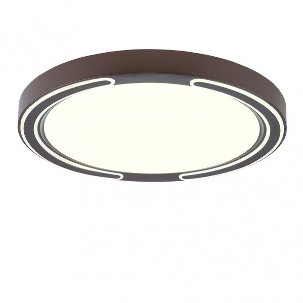 Plafon 72w Asher Marron 3000-4000-6500k 5616lm 6x50x50cm Remoto+reg.int+memoria