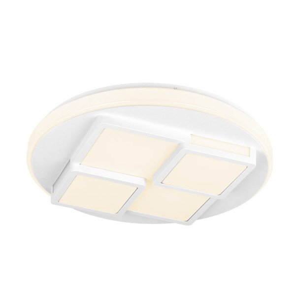 Plafon 96w Lavi 3000-4000-6500k 7488lm Blanco 8,5x49x49cm Remoto+reg.inten.+ Memoria