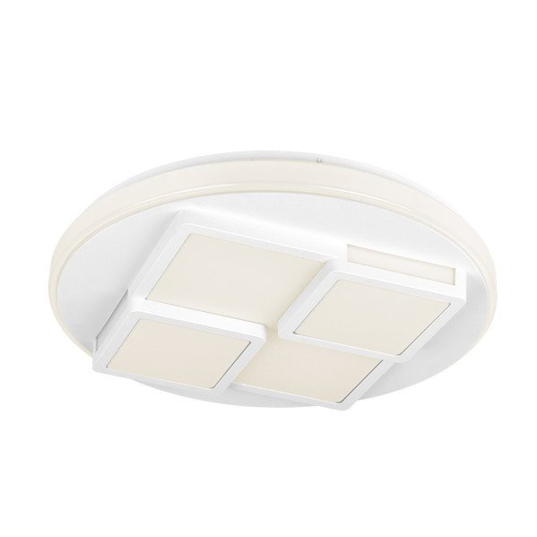 Plafon 96w Lavi 3000-4000-6500k 7488lm Blanco 8,5x49x49cm Remoto+reg.inten.+ Memoria