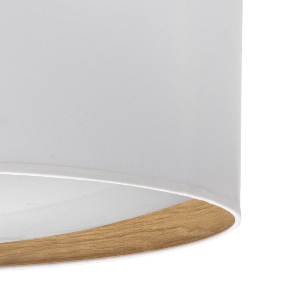 Plafon 96w Tania Blanco/madera Clara 14x60x60 Cm 7488lm 3000k,4000k,6500k