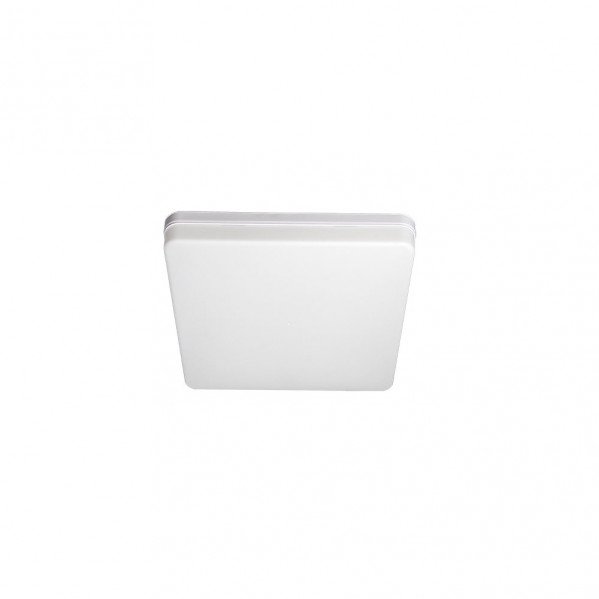 Plafon Futuro 18w 4000k Blanco Cuadrado 1620lm 3,7x15x15 Cm Sistema De Encaje Rapido