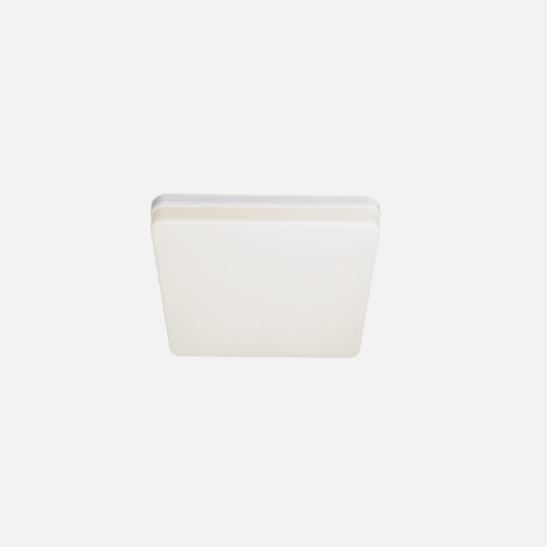 Plafon Futuro 18w 4000k Blanco Cuadrado 1620lm 3,7x15x15 Cm Sistema De Encaje Rapido