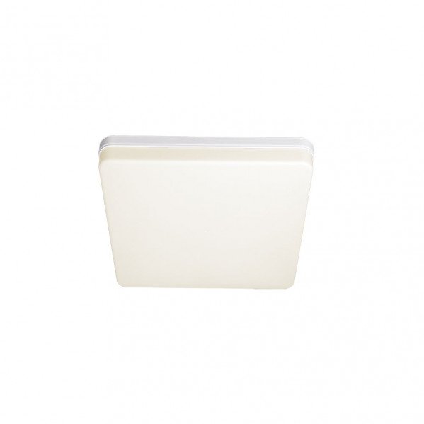 Plafon Futuro 24w 4000k Blanco Cuadrado 2160lm 3,7x18x18 Cm Sistema De Encaje Rapido