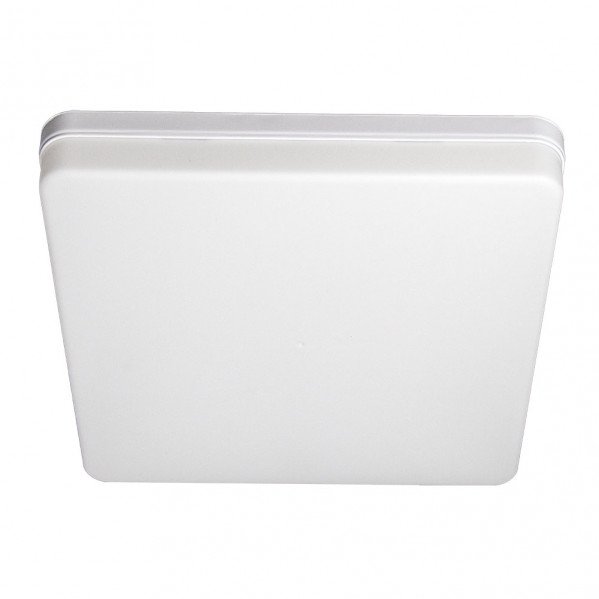 Plafon Futuro 48w 4000k Blanco Cuadrado 4320lm 3,7x30x30 Cm Sistema De Encaje Rapido