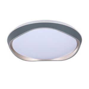 Plafon Kamuk 72w 3000-4000-6000k Gris 40d Reg.inte 6480lm C/remoto