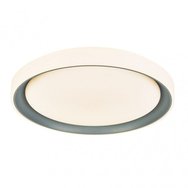 Plafon Luanda 96w 3000-4000-6000k Gris Red.7x49,5d 10800lm Reg.intens. C.remoto C/memoria
