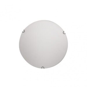 Plafon Redondo Avis 1xe27 Blanco 25x25x6 Cm