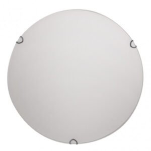 Plafon Redondo Avis 3xe27 Blanco 40x40x7 Cm