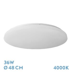 Plafon Tadeo 36w 4000k Blanco 6,5x48x48cm 3590lm