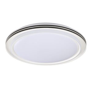 Plafon Yunke 144w 3000-4000-6000k Blanco/Negro 50d Reg.in 11520lm C/remoto