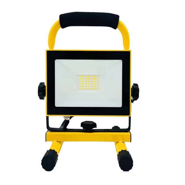 Proyector Portatil Coyote 30w 6500k Negr/amarillo 2400lm Ip65 22,5x15x16cm