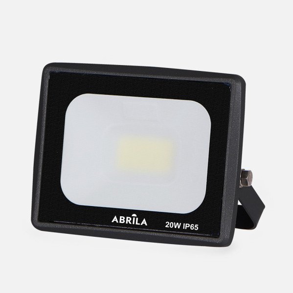 Proyector Zircon 20w 6500k Negro 2000lm 10x12,5x2,3 Cm Ip65