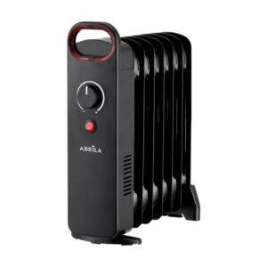 Radiador Aceite Lapacho 800w Negro Termost.reg 7 Elementos Proteccion Seg.asa 38x31,5x14cm