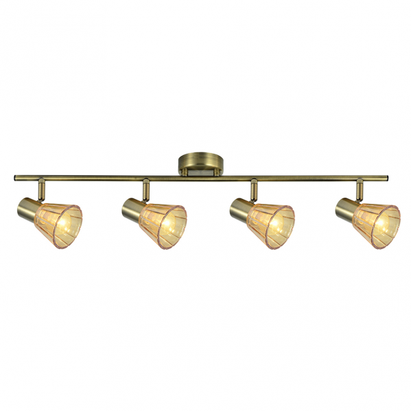 Regleta Cooper 4xe14 Cuero 16x69,5x8,5 Cm